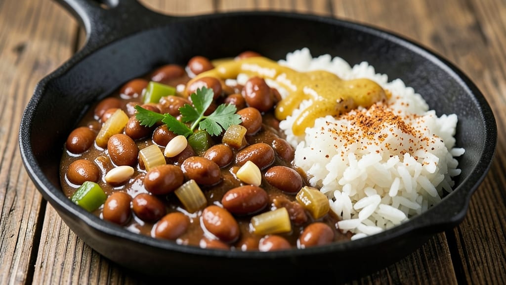 Cajun Red Beans and Rice Recipe With Canned Beans: Smoky Spice-Infused One-Pot Essence