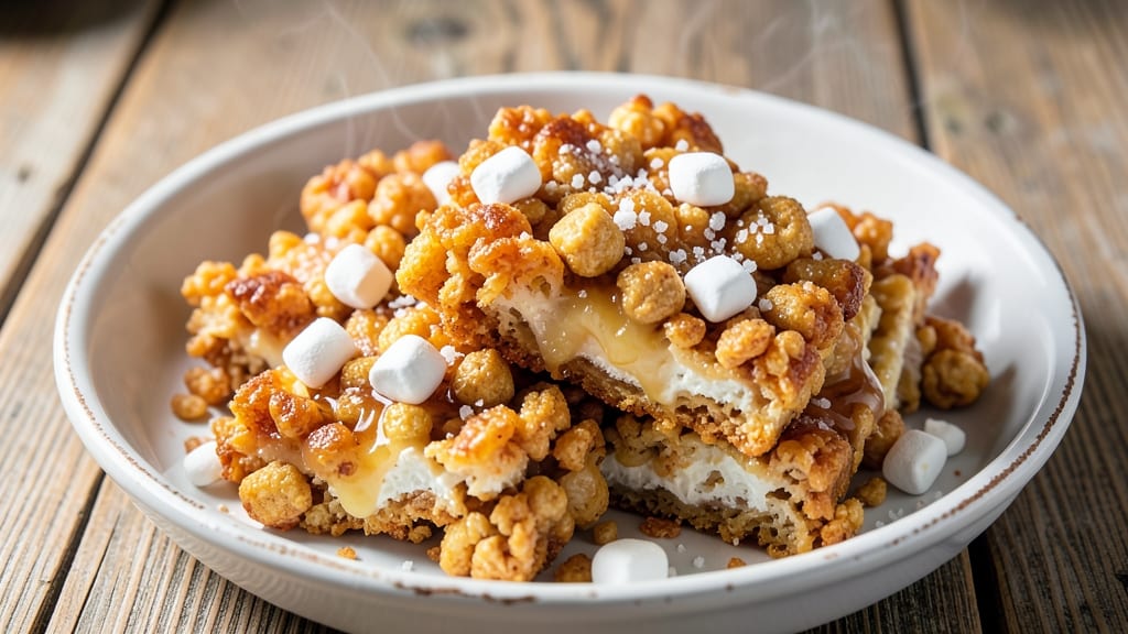 Chex Rice Crispy Treat Recipe: No-Bake Chewy Bars With Toasted Cereal Crunch