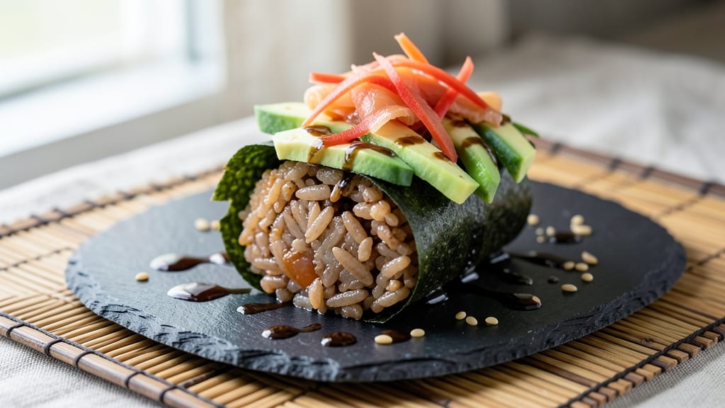 Brown Rice Sushi Rolls Recipe: Sticky-Grain Wraps With Crunchy Fillings