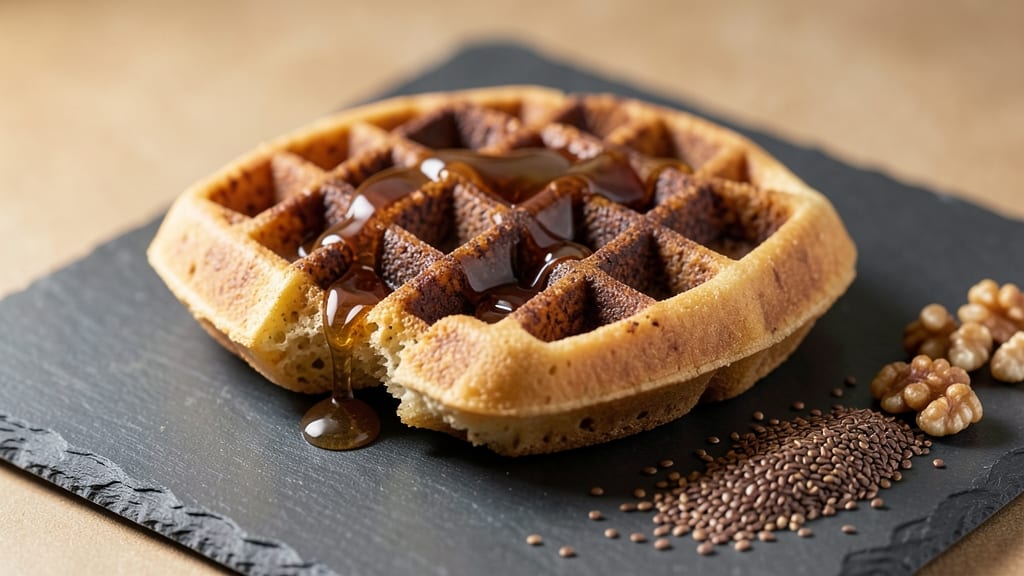 Brown Rice Flour Waffles Recipe: Nut-Free Crispy Texture With Fluffy Core