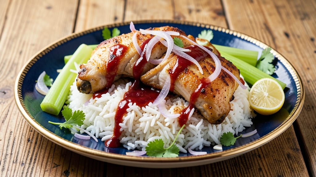 Blue Sky Imperial Rice Recipe: Toasted Celery Crunch Over Smoky Tomato Gravy