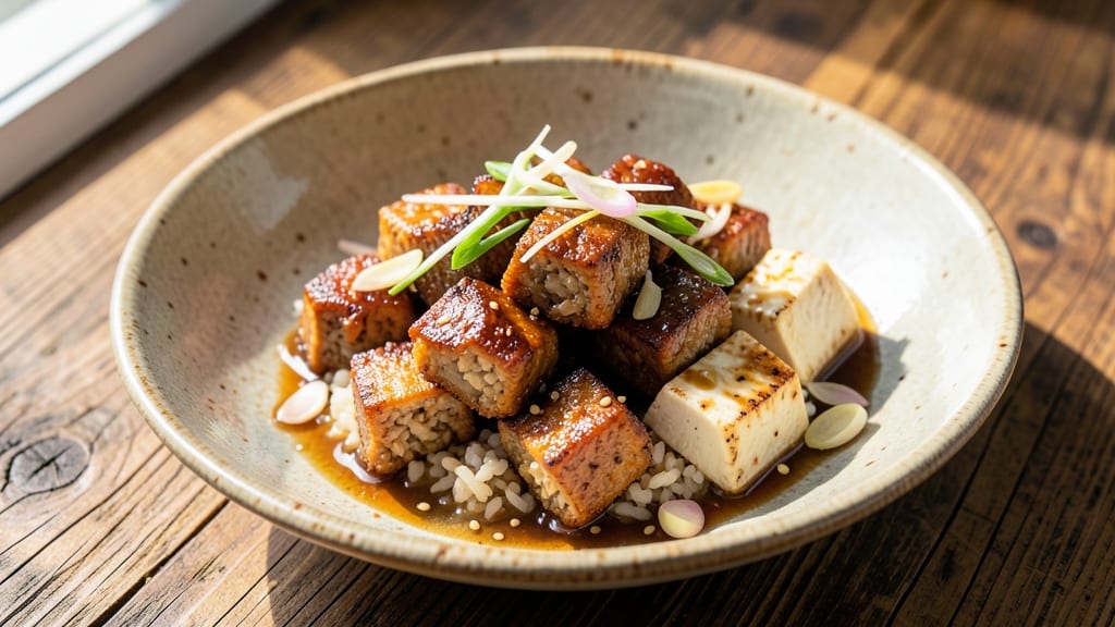 Brown Rice Protein Recipe: One-Pot Nutty-Crunchy Power Bowl