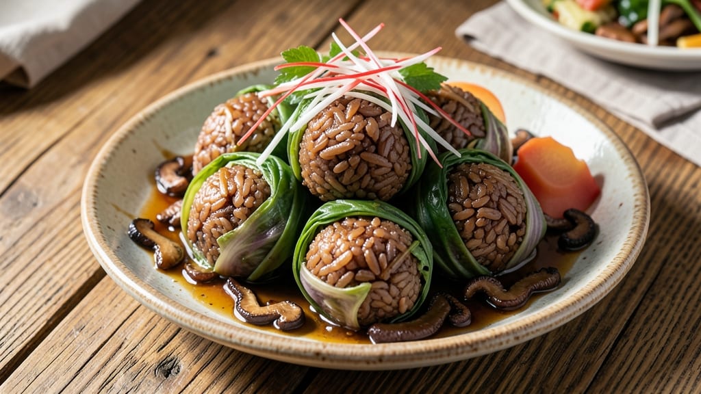 Brown Rice Dumplings Recipe: Steamed Chewy Delight With Fragrant Ginger-Soy Filling