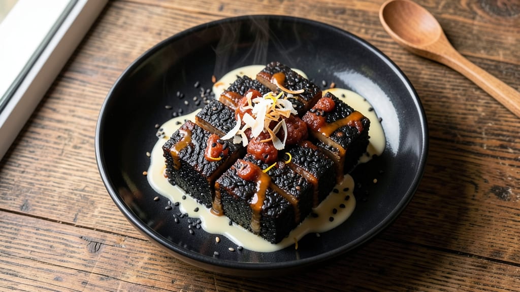 Black Glutinous Rice Flour Recipe: Sticky-Sweet Dumplings With Crunchy Edges