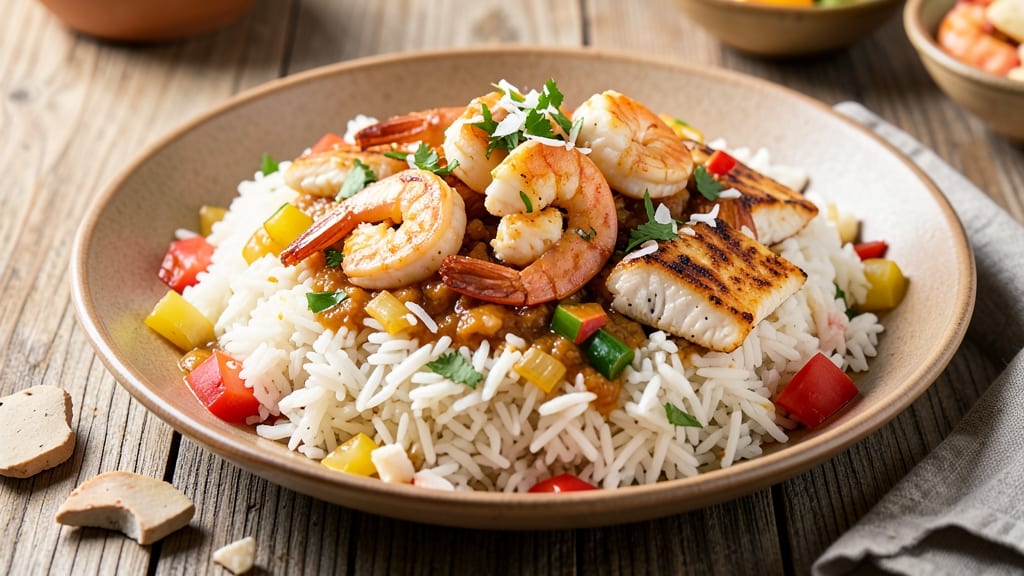 Caribbean Seafood Rice Recipe: One-Pot Spice-Infused Flavor Fusion