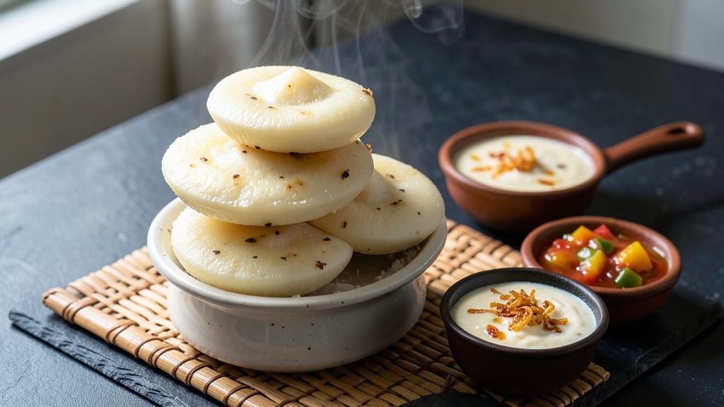 Boiled Rice Idli Recipe: Fermented Layers With Tangy Coconut Zing