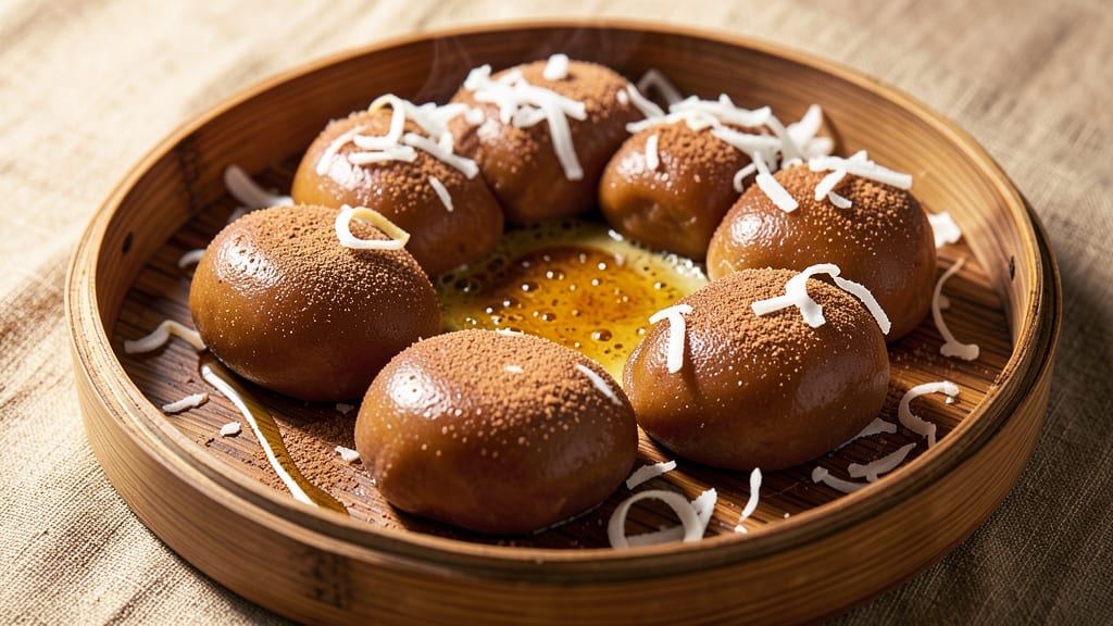 Brown Rice Flour Mochi Recipe: Chewy Balls with Silky Coconut Filling Magic