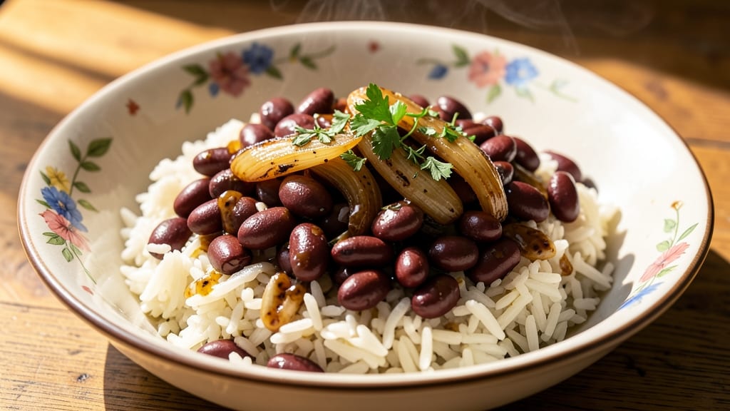 Cheap Red Beans and Rice Recipe: Spiced One-Pot Magic with Toasted Garlic Crunch