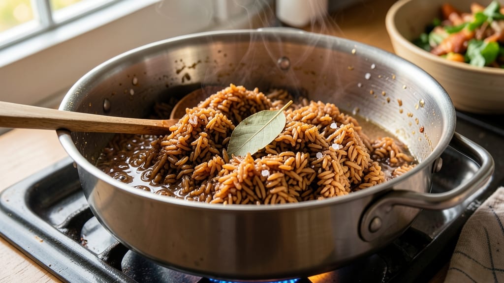 Brown Rice Recipe on Stove: Toasted Nutty Grains in 20 Minutes