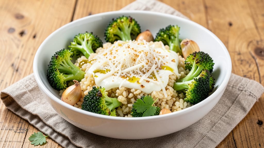 Broccoli Rice Keto Recipe: Crispy-Topped Cauliflower Rice With Cheesy Crunch