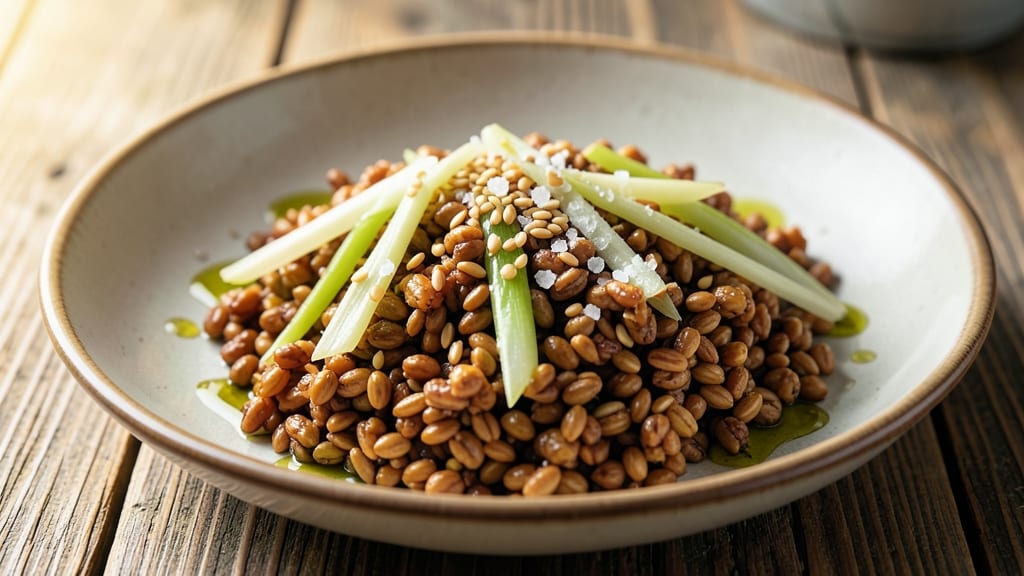 Buckwheat Rice Recipe: Nutty Earthy Grains With Toasted Celery Crunch
