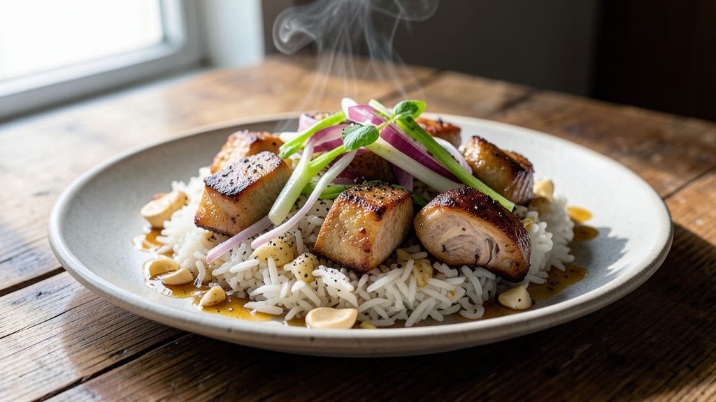 Buro Rice Recipe: Fragrant Coconut and Celery Crunch Masterpiece