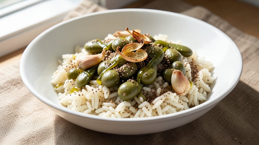 Canned Fava Beans and Rice Recipe: Mediterranean-Inspired One-Pot Protein