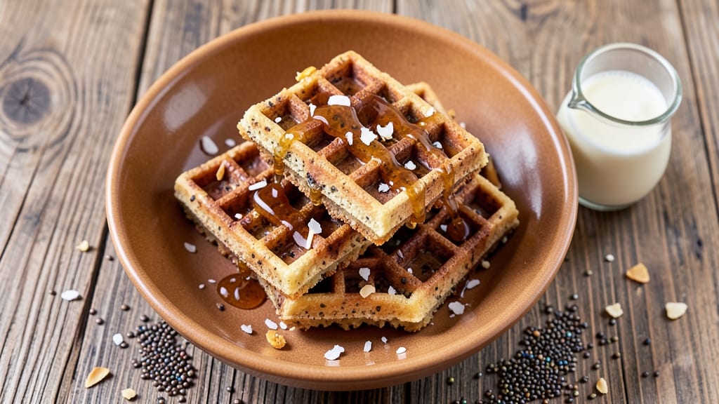 Brown Rice Waffles Recipe: Nutty Crunch and Fluffy Texture Breakfast