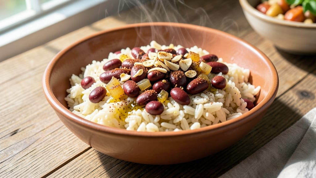 Canned Red Kidney Beans and Rice Recipe: Smoky Cumin-Spiced One-Pot Magic