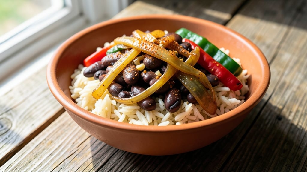 Black Beans and Rice Recipe Cajun: Smoky Spice-Packed One-Pan Feast