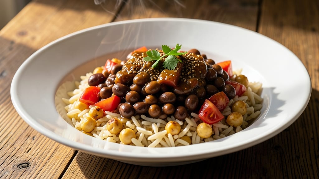 Black Beans, Chickpeas, and Rice Recipe: One-Pot Protein-Packed Fiesta in 25 Minutes