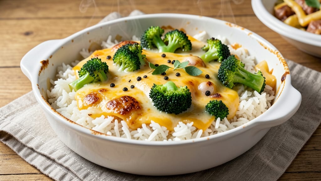 Broccoli Cheese and Rice Recipe Quick: One-Pan Creamy Crunch in 20 Minutes