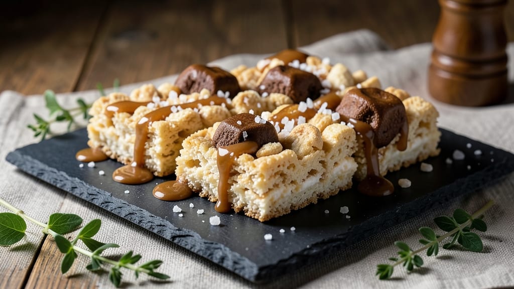 Brown Butter Sea Salt Rice Krispie Treats Recipe: Nutty Depth and Crunchy Salted Edges