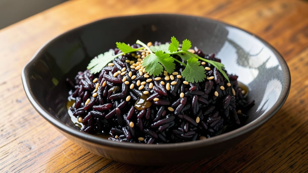 Black Sesame Rice Recipe: Nutty Toasted Grains With Crunchy Seeds