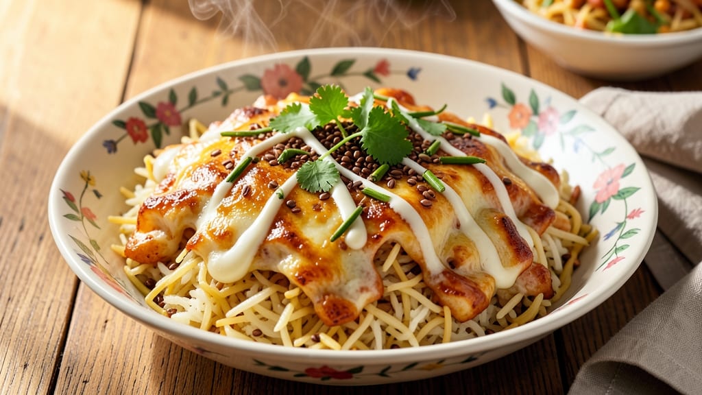 Cheese Rice Indian Recipe: Golden Turmeric and Toasted Spice Crunch