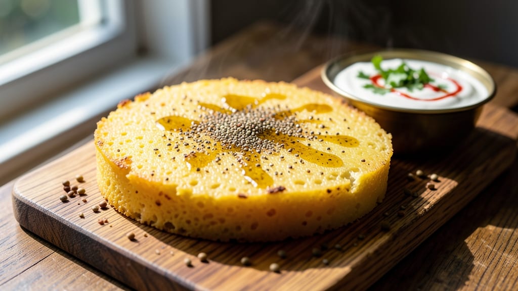 Chana Dal and Rice Dhokla Recipe: Steamed Spongy Cakes With Tangy Twist