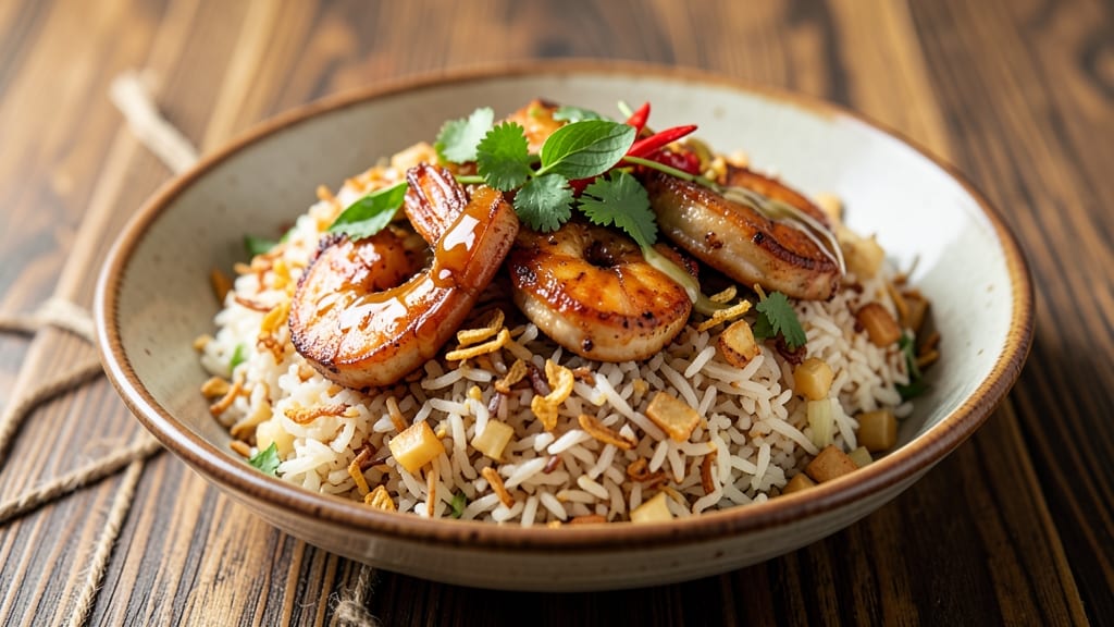 Cambodian Fried Rice Recipe: Fragrant Kroeung Spice Blend Magic