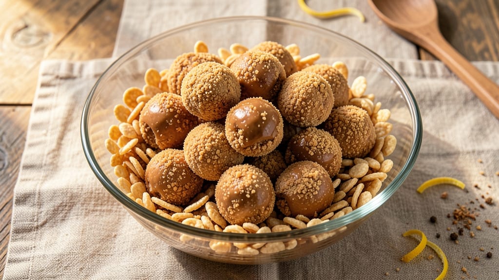 Buckeye Peanut Butter Balls Recipe With Rice Krispies: No-Bake Crunch and Creamy Sweetness
