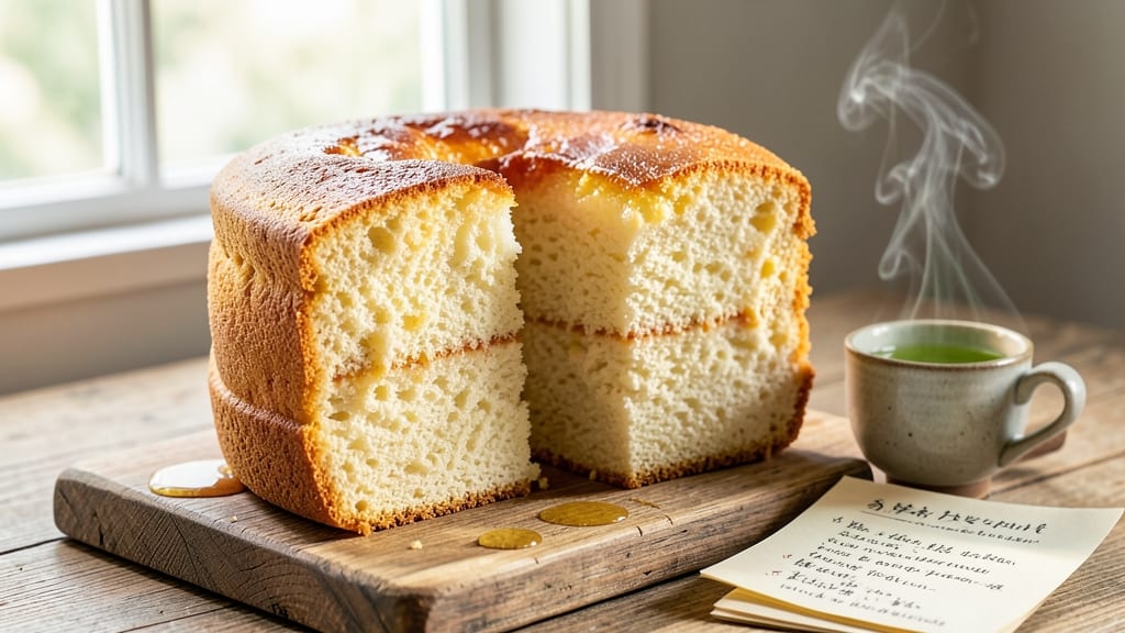 Castella Cake Recipe Rice Cooker: Moist Layers and Caramelized Top in One Pot