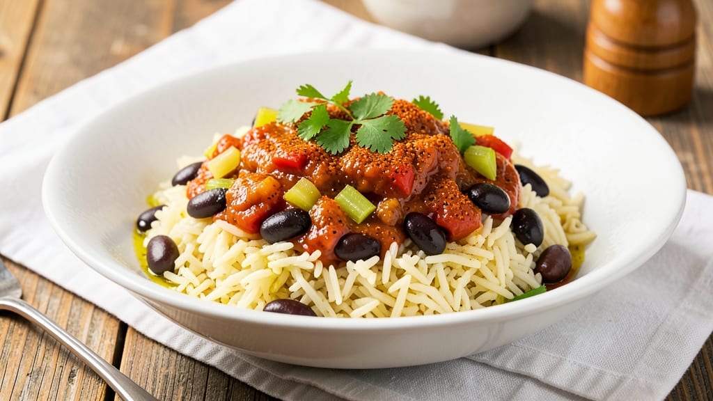 Cajun Vegetarian Rice and Beans Recipe: Smoky Spice-Packed One-Pot Harmony