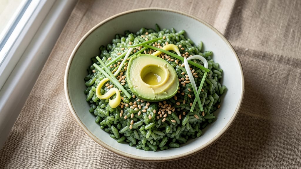 Botan Sushi Rice Recipe: Crispy Celery Crown Over Creamy Avocado Magic