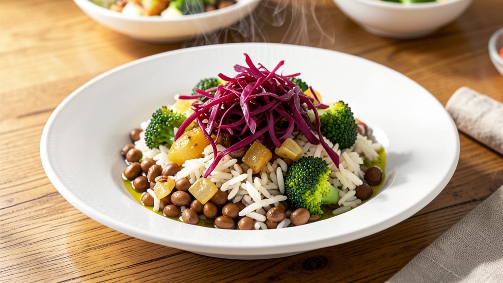 Brassica Lentils and Rice Recipe: Earthy Greens Meet Protein-Packed Grains
