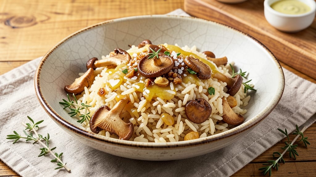 Chanterelle Rice Recipe: Earthy Mushroom Flavor in One-Pan Magic