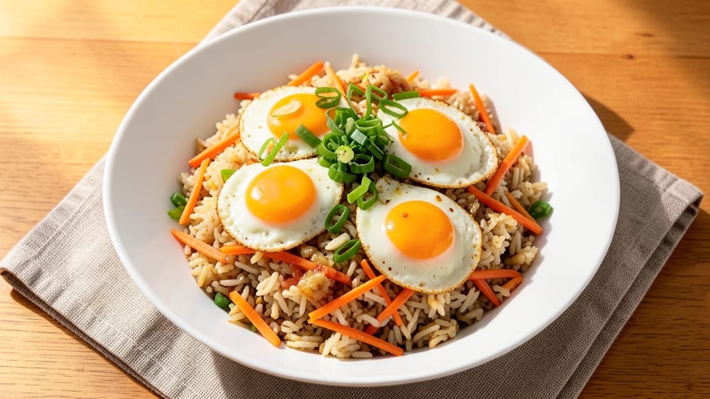 Chahan Fried Rice Recipe: Wok-Tossed Eggy Richness With Crispy Veggies