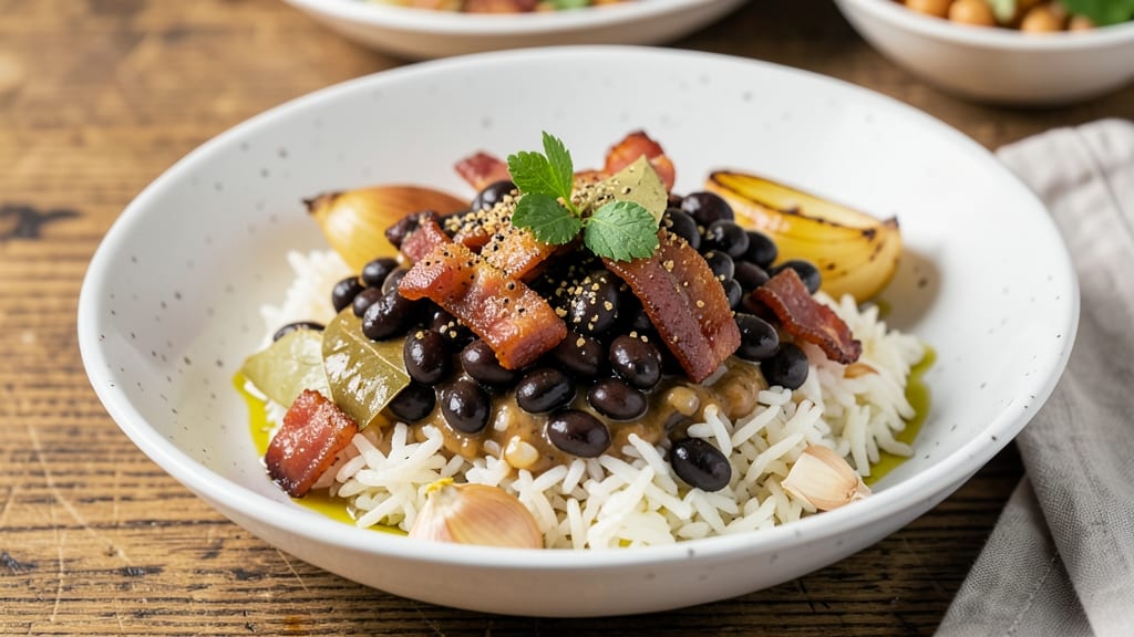 Café Rio-Style Rice and Beans Recipe: Smoky Cumin and Bay Leaf Harmony