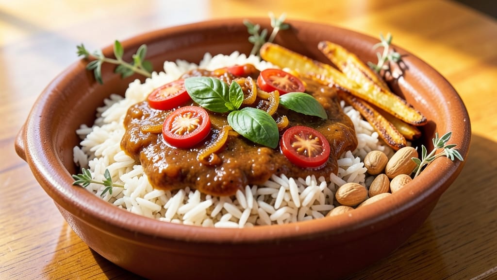 Cameroon Jollof Rice Recipe: Smoky Tomato-Basil Heat With Perfectly Steamed Grains