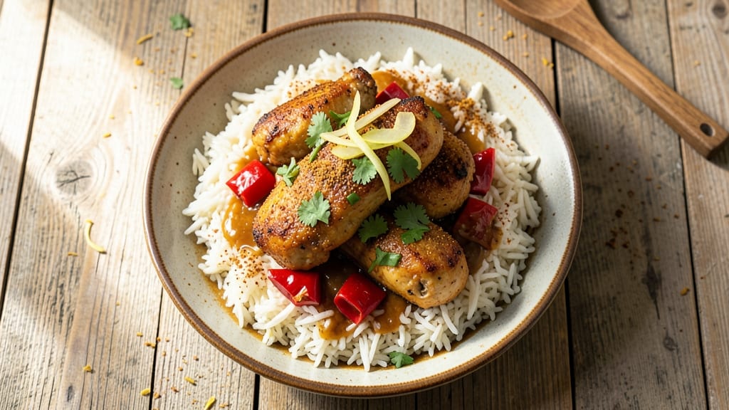 Cameroonian Fried Rice Recipe: Bold Peanut-Chili Heat in One Pan