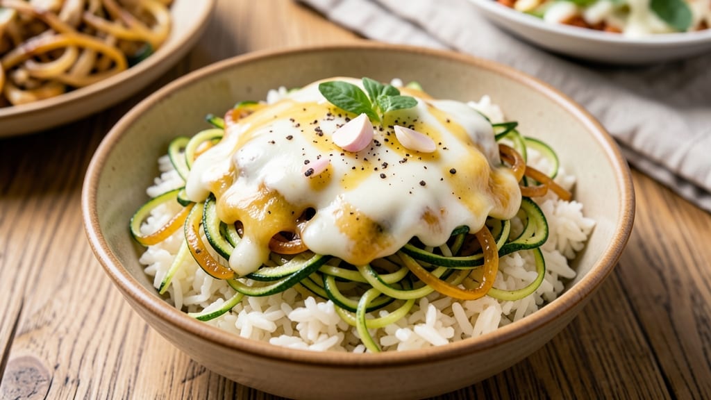 Cheesy Zucchini Rice Recipe: Zucchini-Infused Creaminess With Zero Graininess
