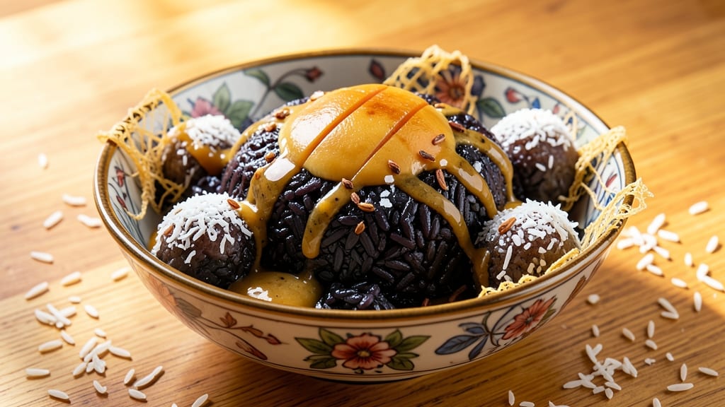 Black Rice Suman Recipe: Steamed Purple Cakes With Coconut-Cardamom Filling