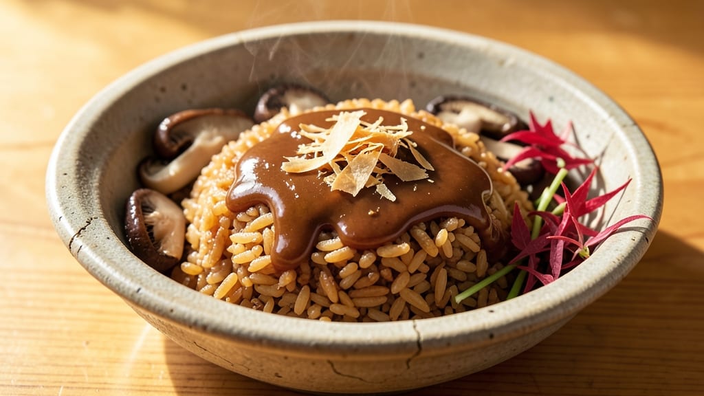 Brown Rice Kanji Recipe: Savory Japanese Broth Bowl With Silky Rice