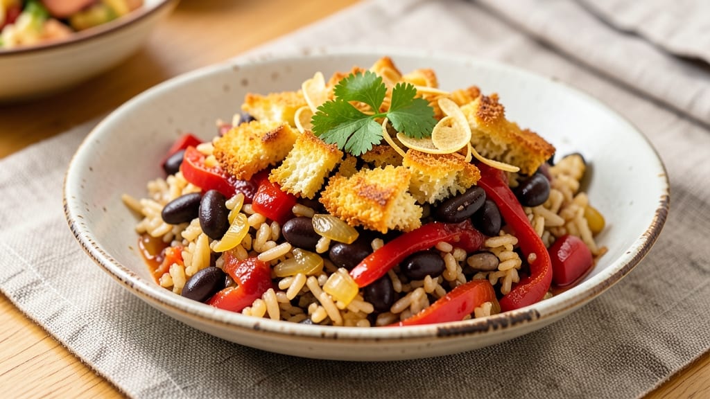 Cape Verdean Rice Recipe: Slow-Cooked Cornbread Stew with Smoky Beans