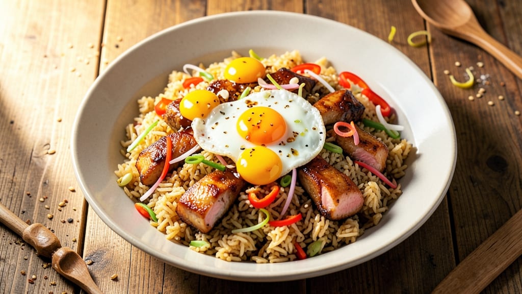 Bulk Fried Rice Recipe: Wok-Tossed Protein Powerhouse for Crowds