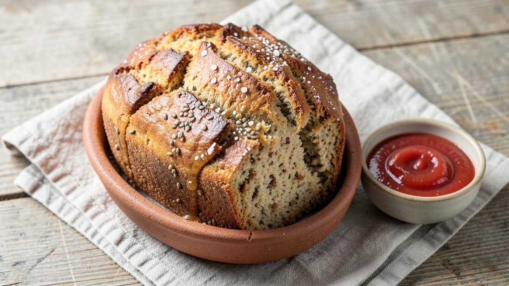 Brown Rice Bread Recipe Without Yeast: Crispy Crust and Lightly Sweet Crumb