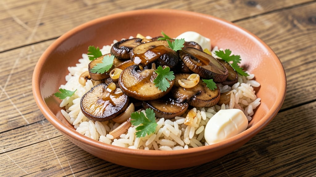 Butter Mushroom Rice Recipe: Umami-Rich One-Pan Harmony