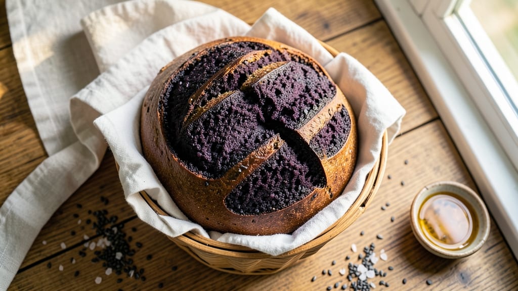 Black Rice Bread Recipe: Deep Purple Loaf With Nutty Earthy Crunch