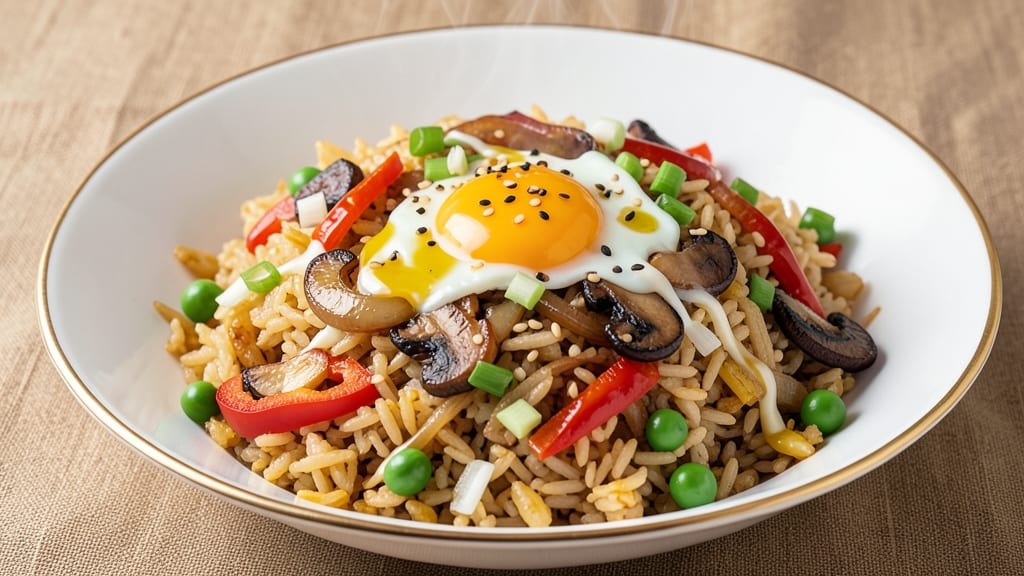 Chef Fried Rice Recipe: Wok-Tossed Crispy Eggs and Veggies
