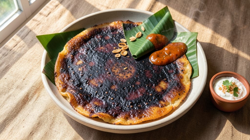 Black Rice Dosa Recipe: Fermented Purple Crisp With Nutty Depth