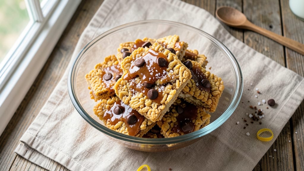 Chewy Rice Crispy Treats Recipe: Warm Vanilla Butter and Marshmallow Magic