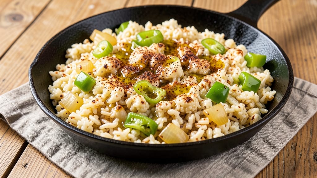 Cauliflower Dirty Rice Recipe: Smoky Cajun Crunch With Celery Crown