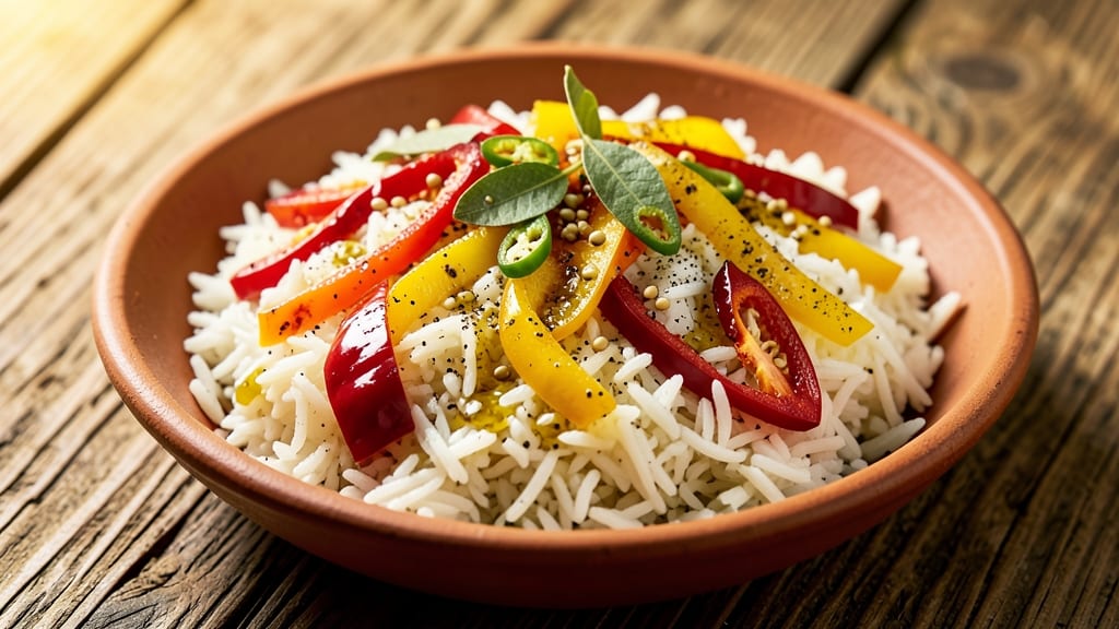 Capsicum Rice Indian Recipe: Vibrant One-Pot Spice and Flavor Fusion